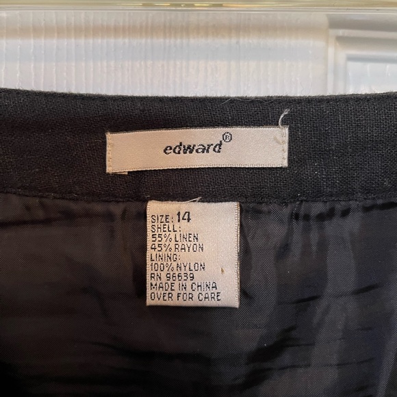 Beautiful linen/rayon skirt - Picture 5 of 6